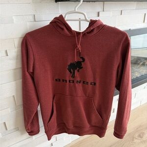 Genuine Bronco Pullover Hoodie Size M